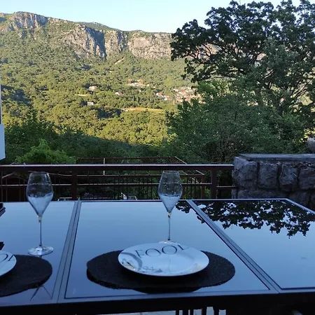 Amazing Sea-mountain Valley View House With 3 Terraces And Huge Chill Gardens, 5min From The Sea! * Bribir (Primorje-Gorski Kotar)