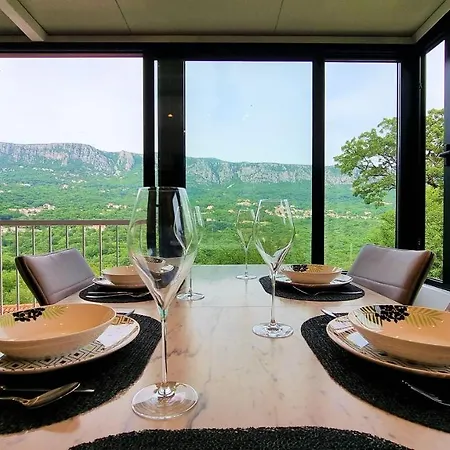 Amazing Sea-mountain Valley View House With 3 Terraces And Huge Chill Gardens, 5min From The Sea! *