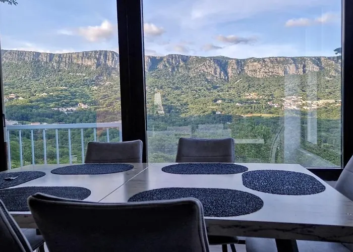 Amazing Mountain & Valley Views House With 3 Terraces And Gardens, For Nature Lovers 펜션