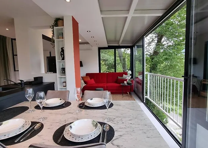 펜션 Amazing Mountain & Valley Views House With 3 Terraces And Gardens, For Nature Lovers *
